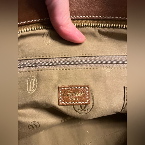 Cartier Marcello handbag leather ladies - Picture 6 of 15